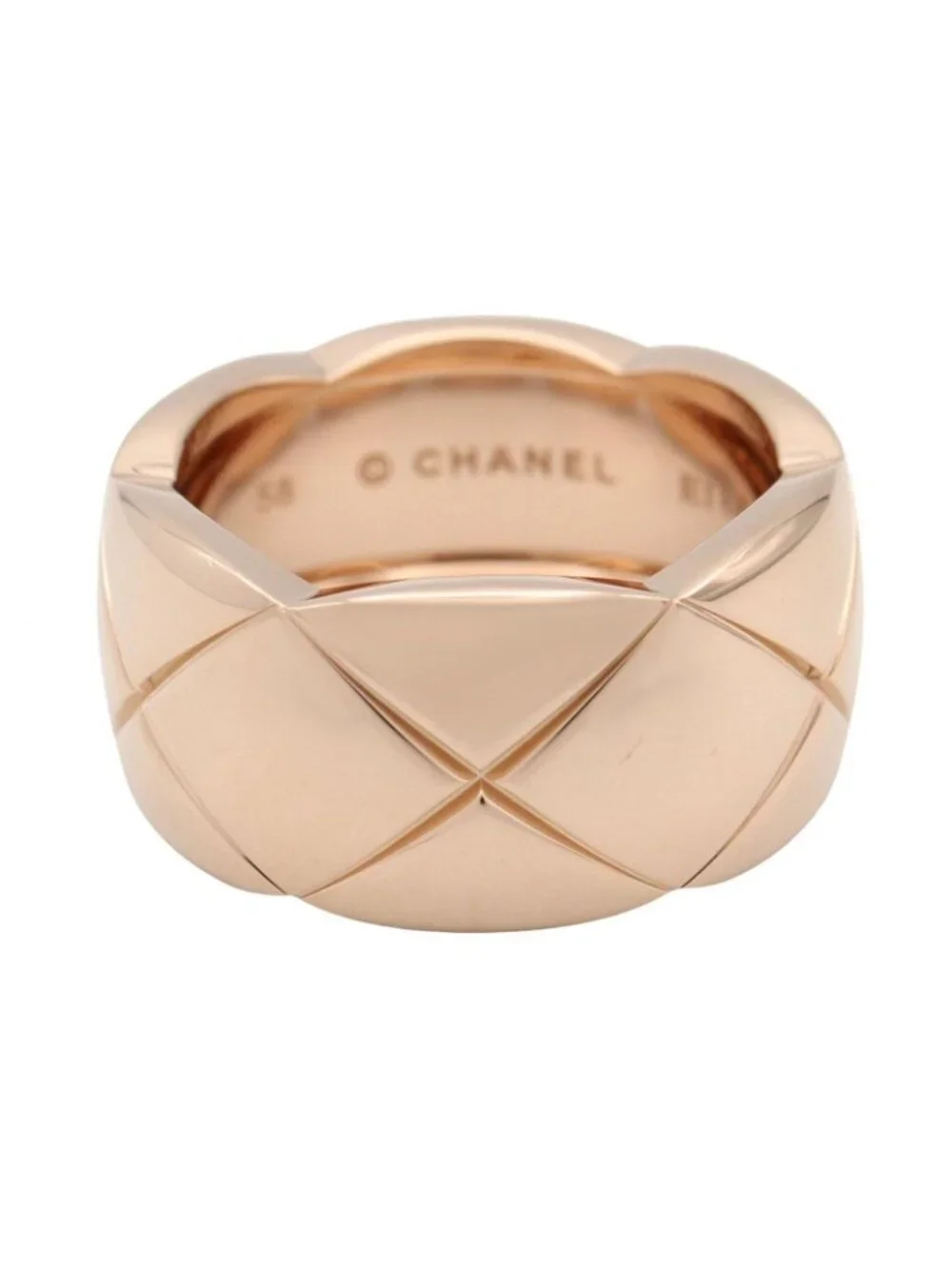 Chanel Ring Coco Crush Large 18k Pink Gold